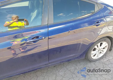 2014 Hyundai Elantra Se из США, поврежденный, VIN 5NPDH4AE9EH539447